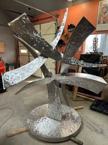 It's finished in metal!!! Mark Leichliter's 