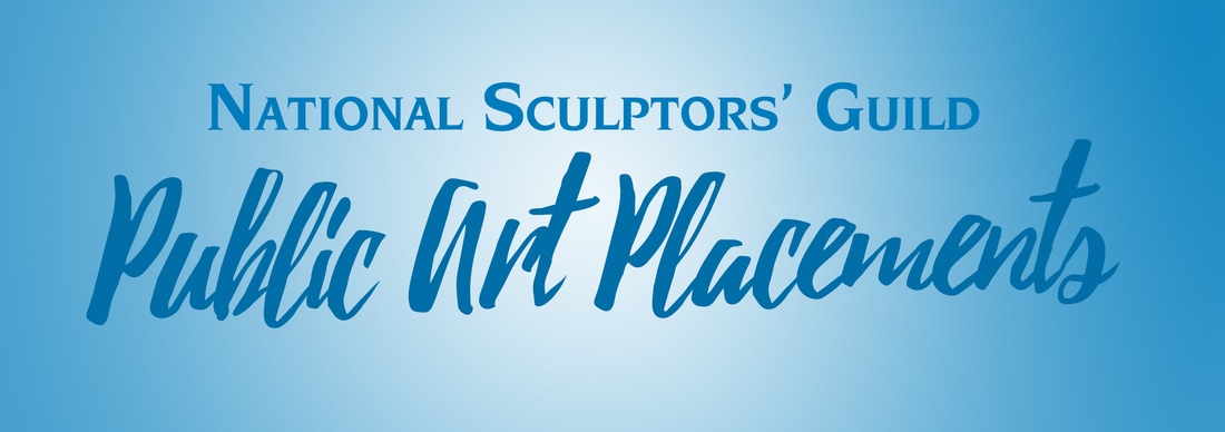 Recent public art placements by the National Sculptors' Guild and JK Designs