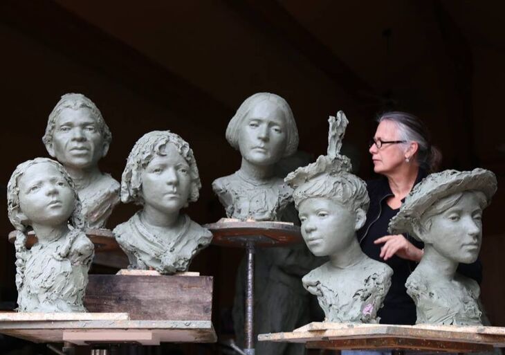 We are so thrilled and honored to be finalists for Arkansas’ search for sculptors for its upcoming contribution to the National Statuary Hall. We have Jane DeDecker as a finalist for the Daisy Gatson Bates portrait, and Craig Campbell is a finalist for the Johnny Cash portrait. Both artists will be hard at work on the next phase of the process as we will be proposing concepts in the coming months. https://www.arkansasonline.com/.../finalists-named-in.../