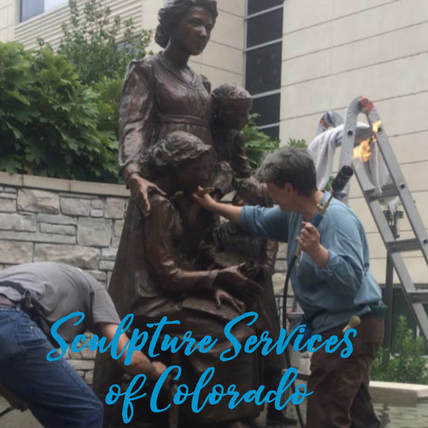 We recommend Sculpture Services of Colorado for all our clients whether it's monumental public art, or a residential collection.   They travel throughout the US and are superb at what they do.   
