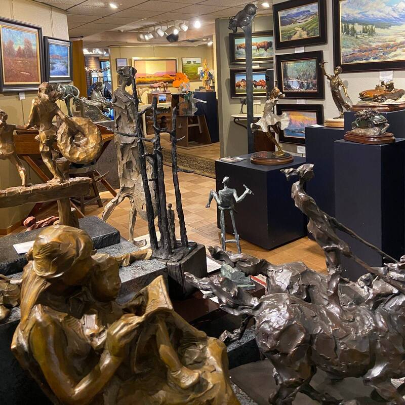 It's a sea of sculpture and paintings in here, and we love every wave of it. #Celebrating30Years #ColumbineGallery #NationalSculptorsGuild #ClientMinded #ArtistDriven #LovelandArt #Sculpture #Painting #LiveWithArt #FeedYourCreativeSpirit Add to your collection: http://www.columbinegallery.com/store/ Enter code Columbine30 for a special incentive at checkout