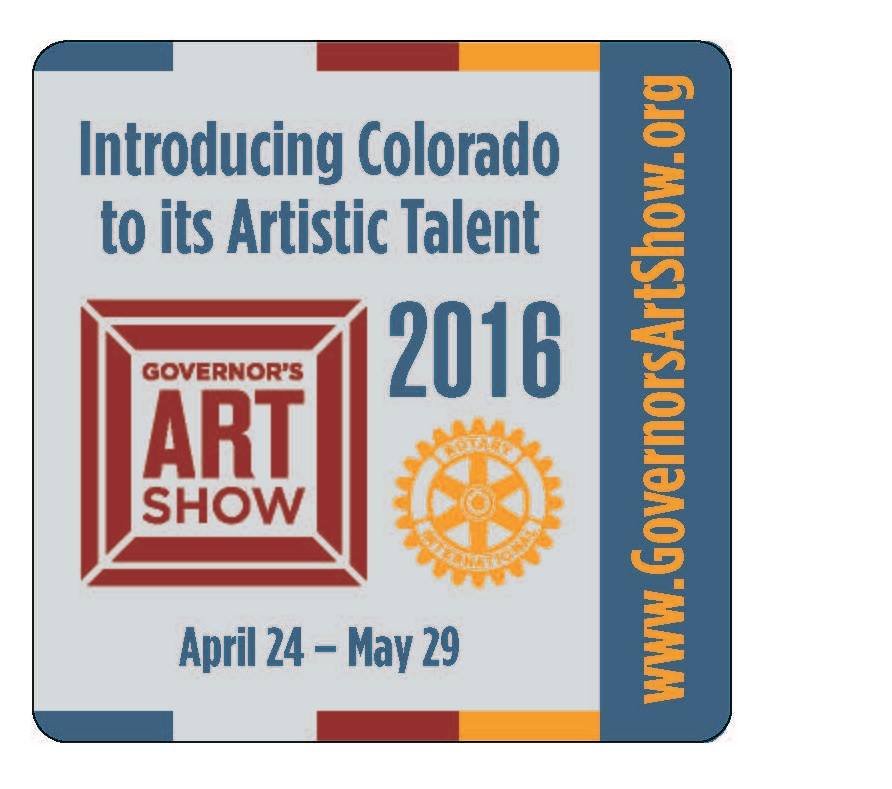 Governor's Art Show 25th Anniversary featuring many Columbine Gallery Artists April 24- May29