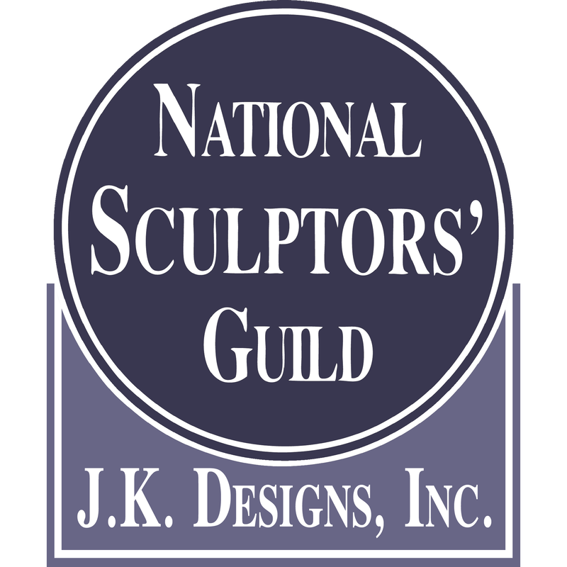 JK DESIGNS and the NATIONAL SCULPTORS' GUILD We can help create a cohesive collection that tells your story. Tie into existing works or add a whole new vision. One on one services that enable you to set a budget for a one-time purchase or a series over time so that your collection comes together with ease.  JK Designs can assist with any residential or corporate placement. Selecting fine art for your home and garden should be a fun and fulfilling experience.   ​SCOPE OF SERVICES --Collaborate with clients to establish preferences and objectives for their unique art program, including Master Plans. --Define and design creative solutions to fulfill site needs. --Establish timeline and budget to execute solutions. --Define sites and integrate art with other elements to maximize the impact of art. --Coordinate our extensive network of professionals* to create the ideal design team. --Incorporate existing artwork from the collection. --Commission site-specific artwork. --Design lighting, landscaping, and siting of artwork. --Provide comprehensive insurance for each project. --Coordinate transport of artwork. --Installation and handling of artwork. --Create identification plaques for public placements. --Establish maintenance plans, and/or execution of plan. --Provide continued support and enhancement of the collection,  *Utilizing our core group of artists plus our extensive network of nationally recognized industry experts including structural engineers, architects, lighting designers, landscape architects and other subcontractors